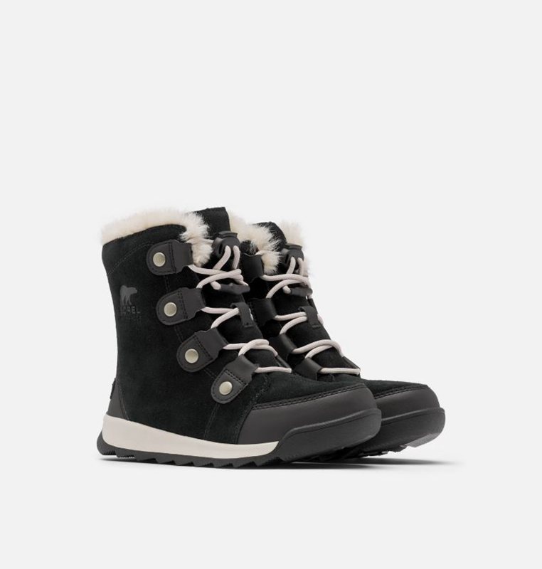 Botas Nieve Sorel Niños - Childrens Whitney™ Ii Suede Negras - 49753-AMLX